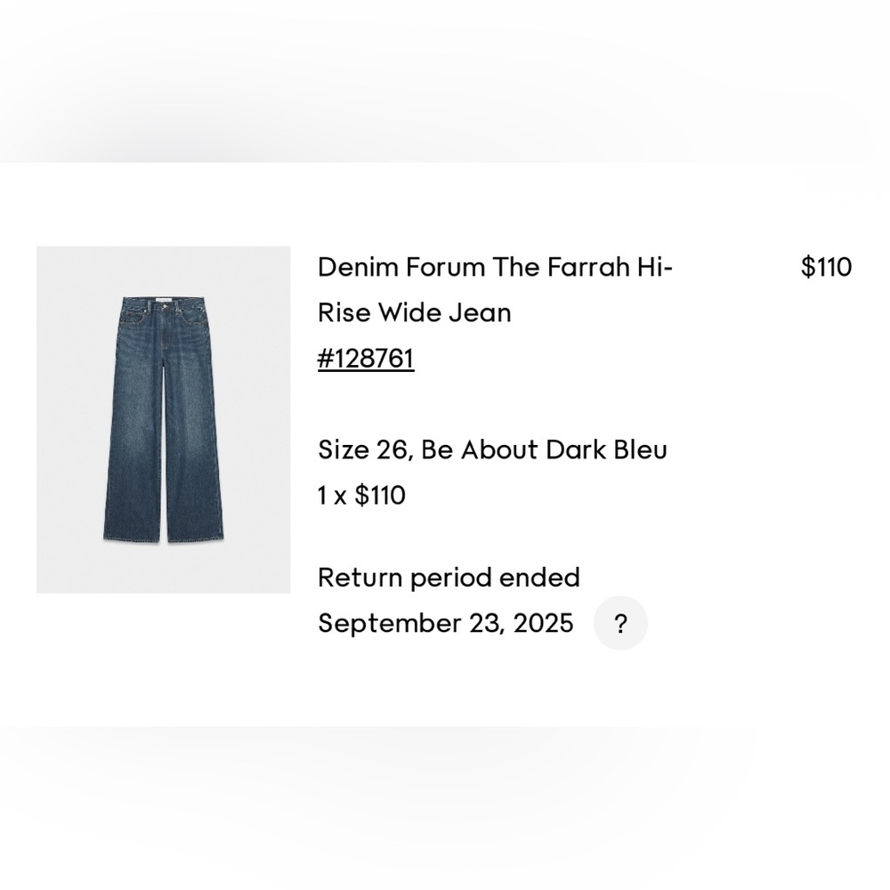 Aritzia Denim Forum Flare Jeans in Deep Blue(Tall)